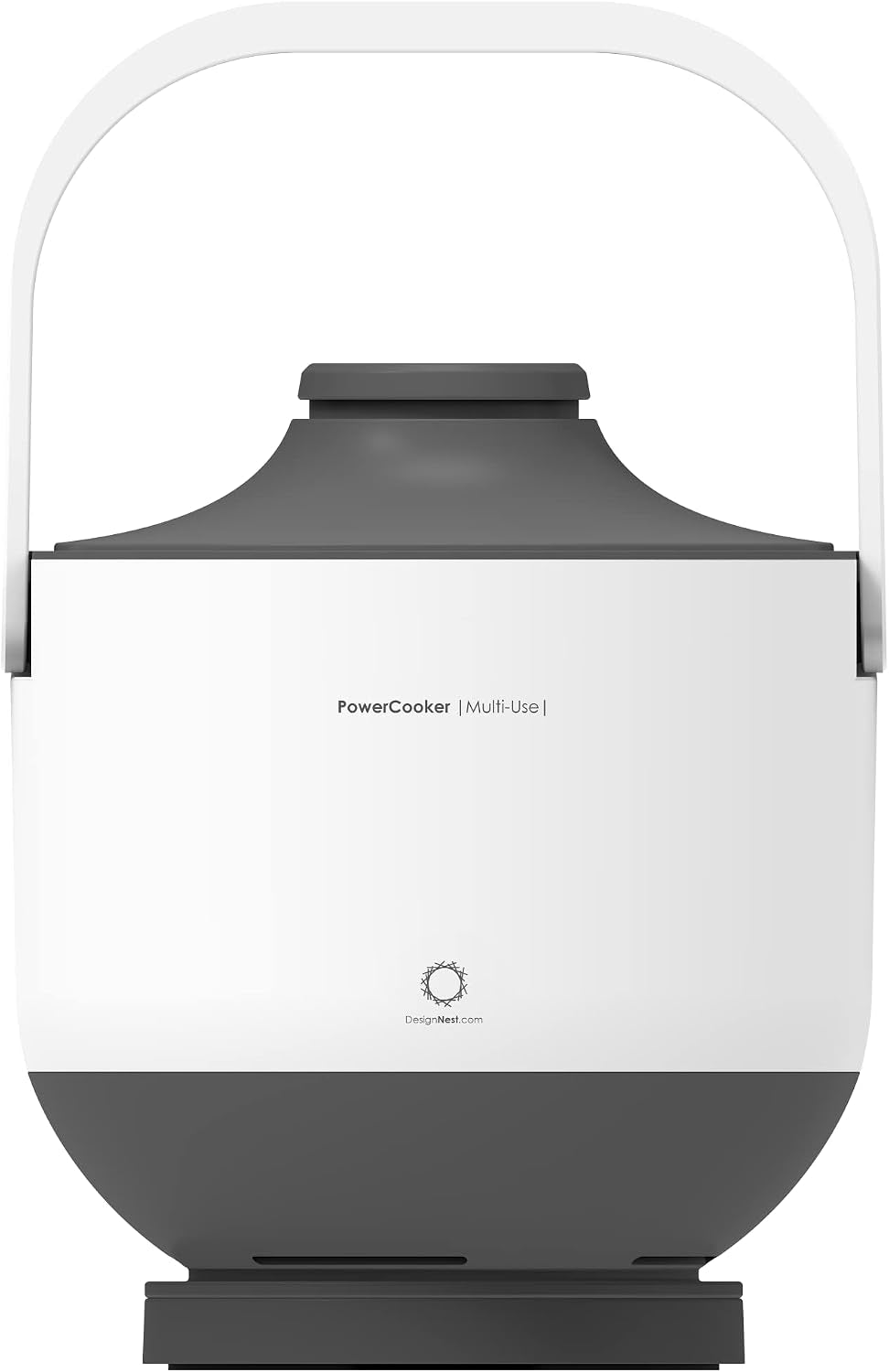 powercooker-multi-cooker-steamer-auto-warmer-fast-cooking-portable-pot-detachable-heating-base-5-cooking-models-touch-control-panel-soup-rice-stews-oatmeal-yogurt-white
