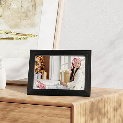 Picture Frame, Black Wooden 5X7 Picture Frame Set of 27