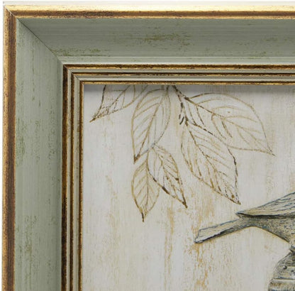 5X7 Picture Frame Vintage Antique Green Gold Unique Photo Frame2