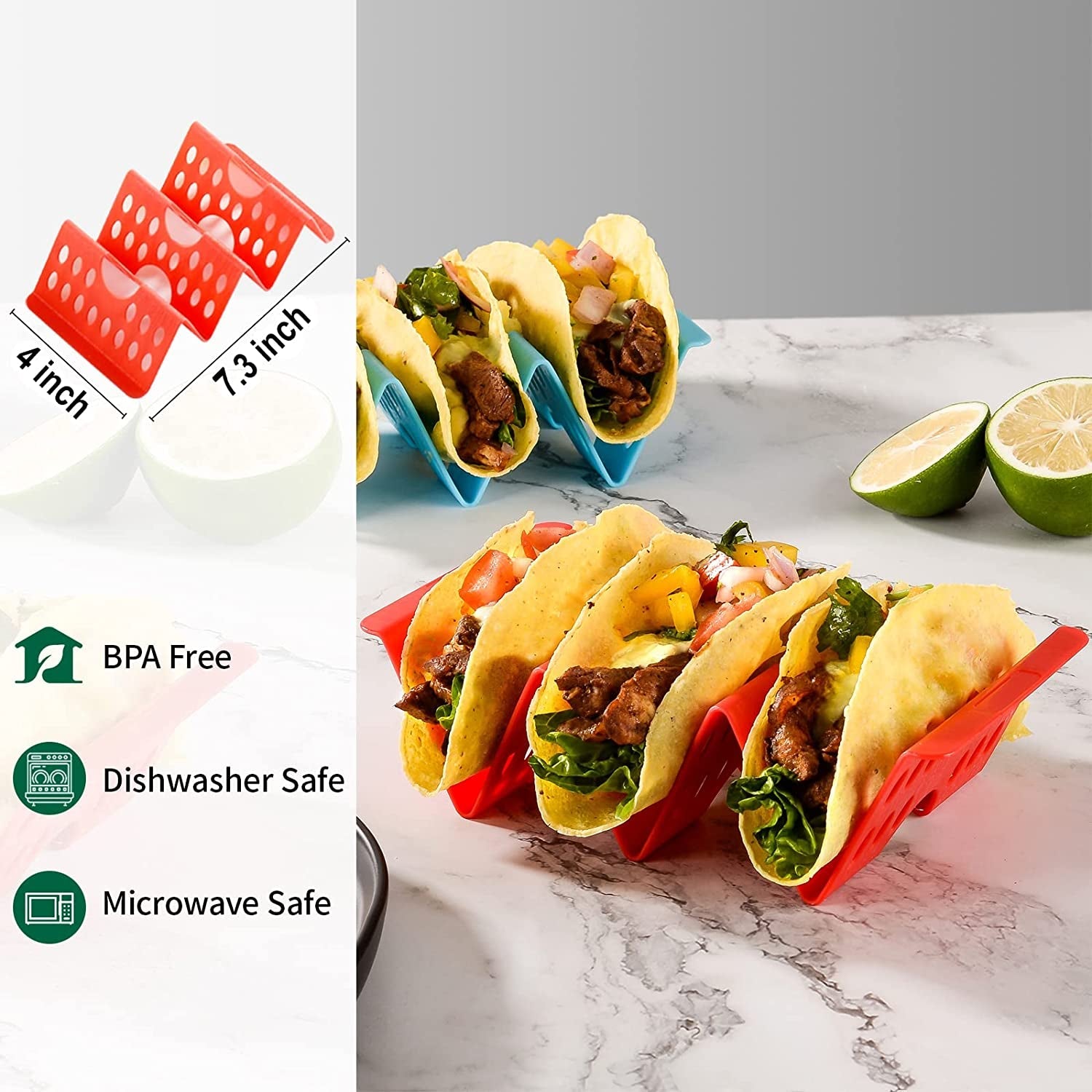 taco-holder-stand-set-of-6-taco-shell-holders-for-3-tacos-taco-rack-tray-taco-stands-for-soft-hard-shells-colorful-large-taco-rack-plates-set-of-4-6-12-microwave-dishwasher-safe
