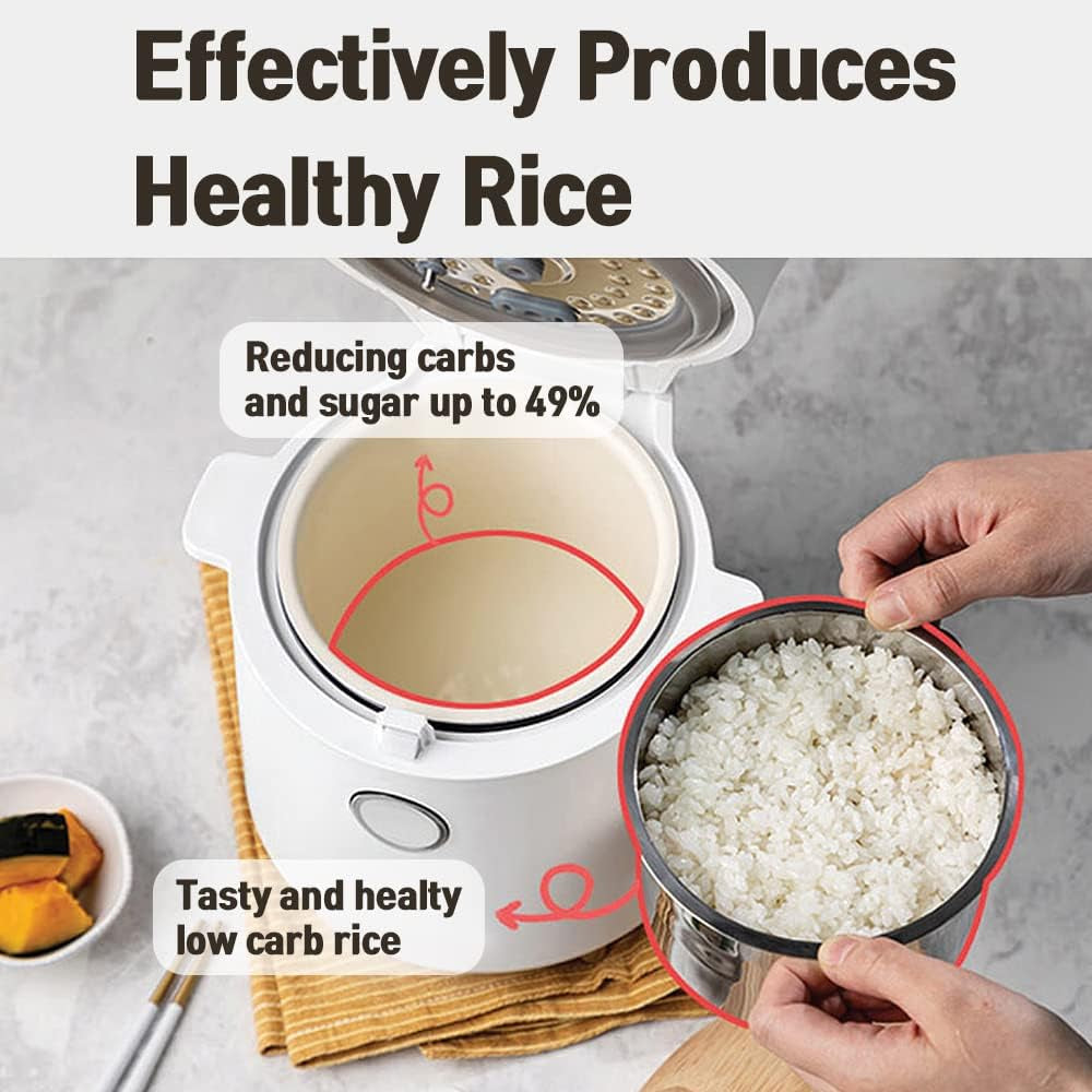small-mini-rice-cooker-low-carb-reduce-sugar-keto-friendly-3-cups-standard-capacity-1-cup-low-carb-mode-keep-warm-24-hours-preset-for-white-brown-rice-soup-cake-white
