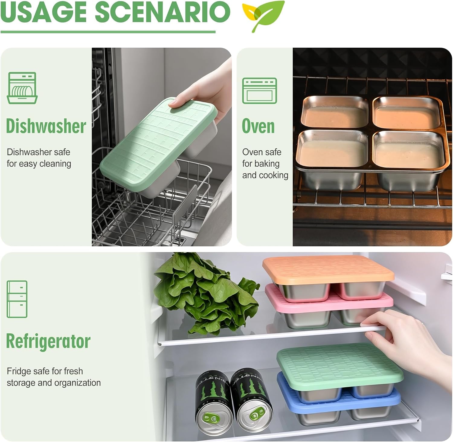 4-pack-stainless-steel-snack-containers-with-silicone-lids-leakproof-bento-snack-boxes-reusable-4-compartment-metal-lunch-containers-dishwasher-safe-food-storage-for-meal-prep-work-travel