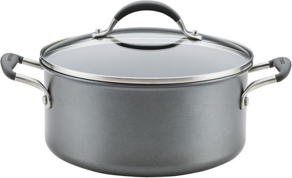 A1 Series Dishwasher Safe, Induction Ready, Metal Utensil Safe, 5-Quart Dutch Oven with Lid - Graphite1