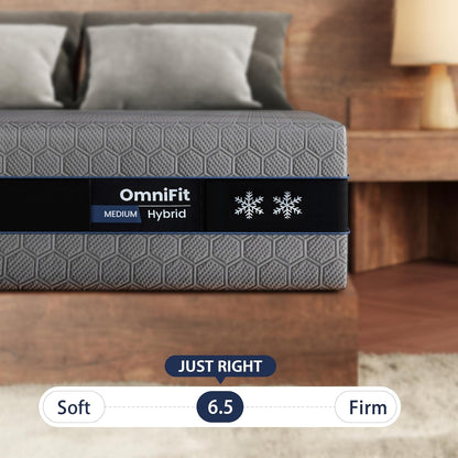 Queen Mattress 13 Inch, Cooling Hybrid Mattress, 365-Night Trial4