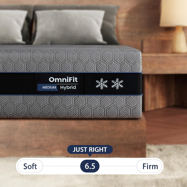 Queen Mattress 13 Inch, Cooling Hybrid Mattress, 365-Night Trial4