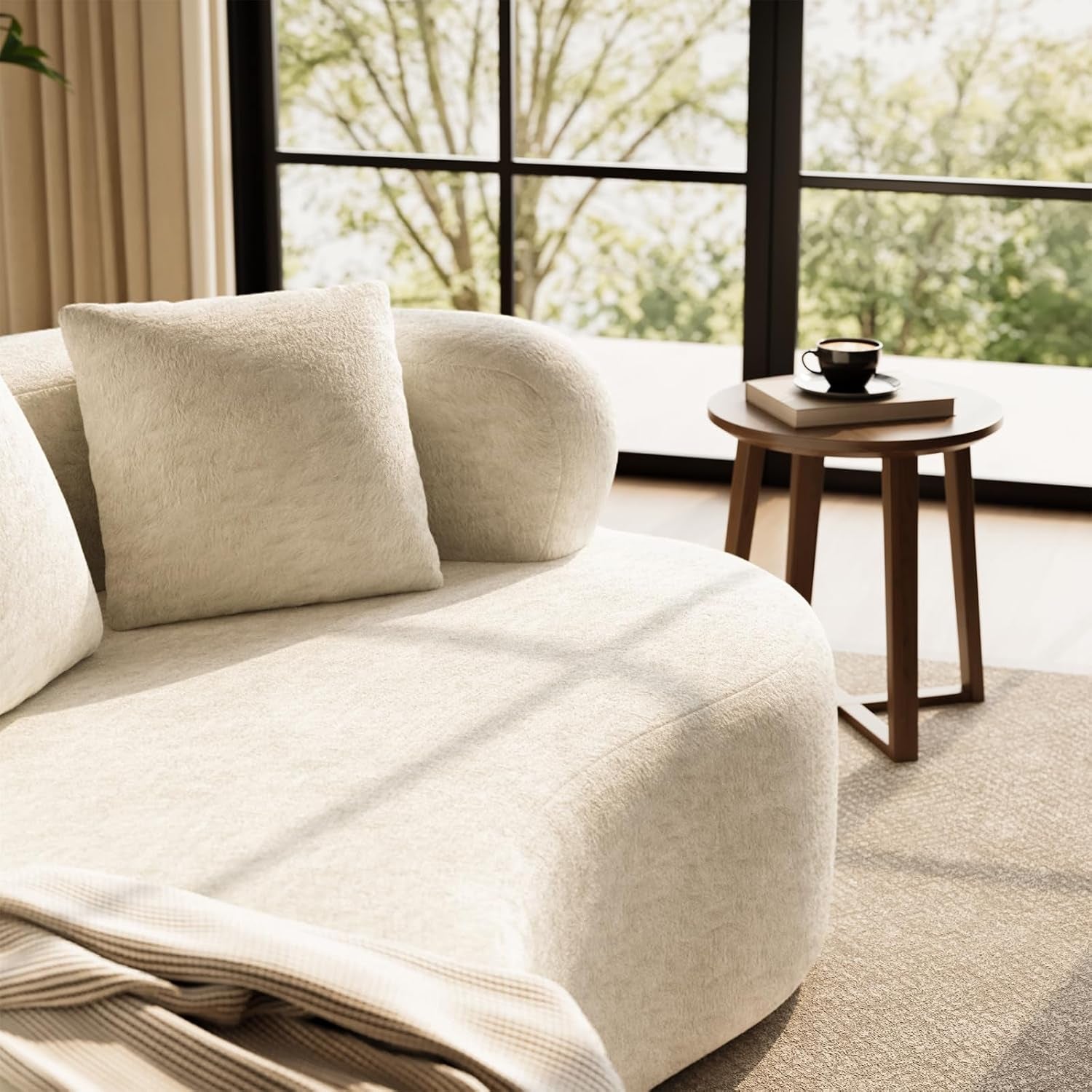 66-boneless-loveseat-sofa-modern-curved-couch-for-small-spaces-cream-white