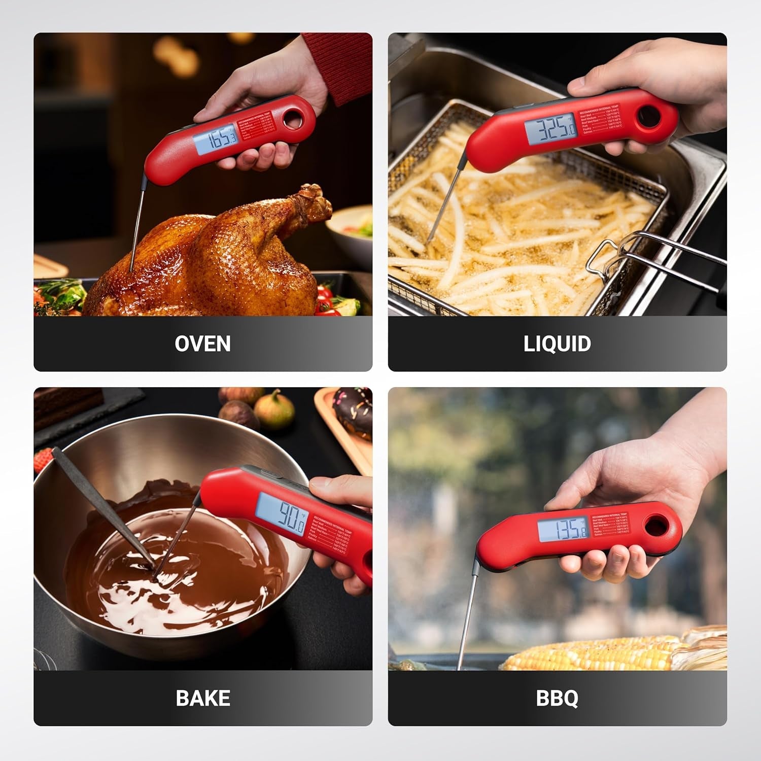 0-5-sec-professional-meat-thermometer-digital-0-5-f-accuracy-nist-nsf-certified-ip67-waterproof-auto-rotating-backlit-display-lift-to-wake-for-bbq-cooking-candy-red-gray