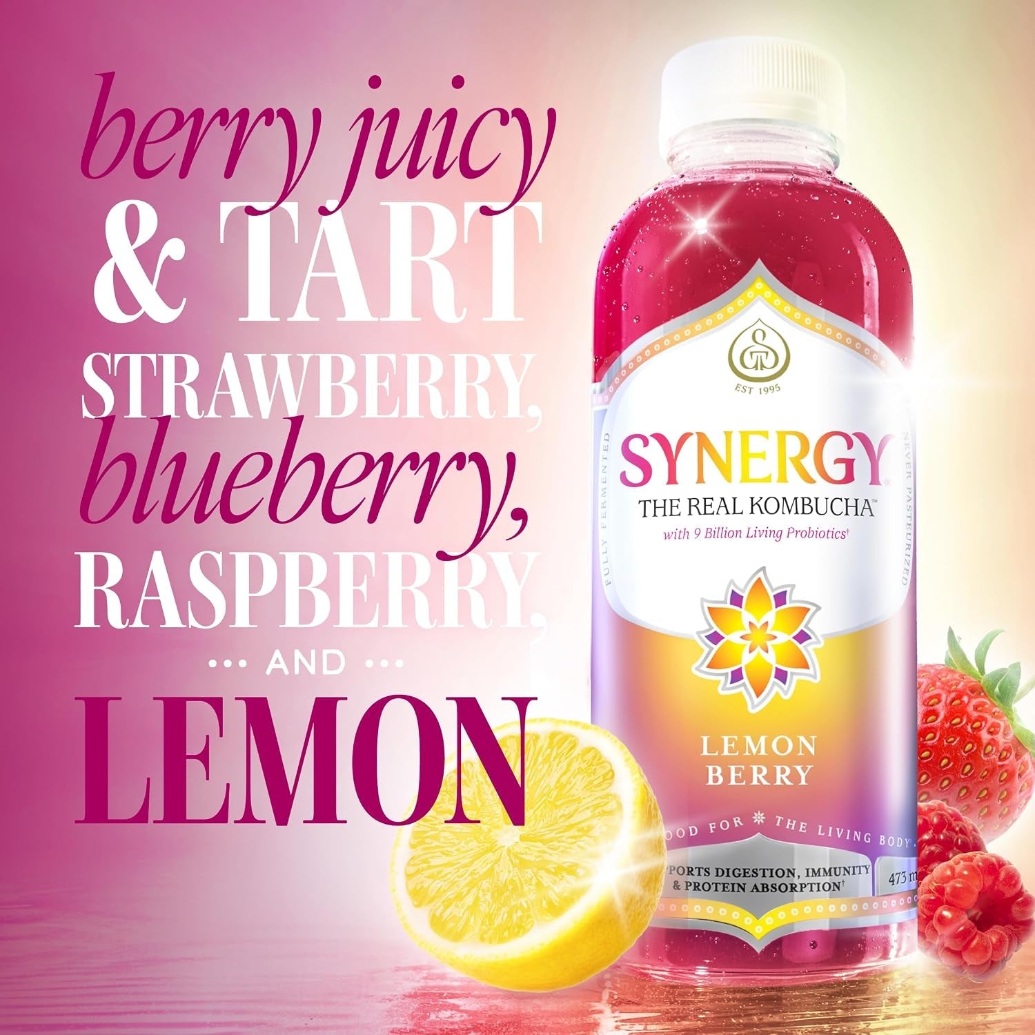 the-real-kombucha-lemon-berry-16-fl-oz-bottle-raw-probiotic-drink-for-gut-health-and-immune-support