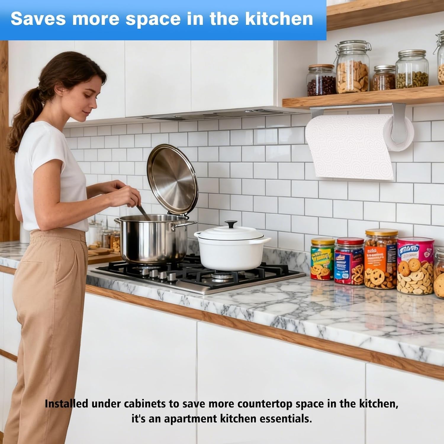 paper-towel-holder-under-cabinet-wall-mount-stainless-steel-silver