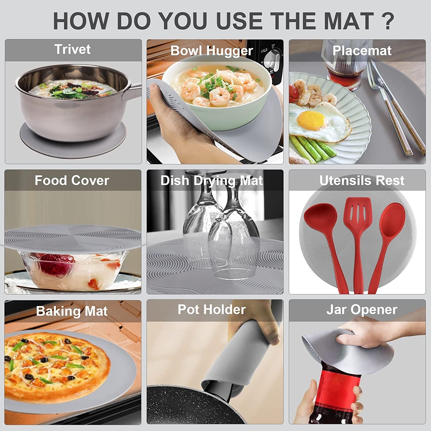 2-in-1-microwave-splatter-cover-for-food-silicone-microwave-mat-mat-as-bowl-holder-trivet-pot-holders-drying-baking-utensils-rest-for-kitchen-counter-dishwasher-safe-grey