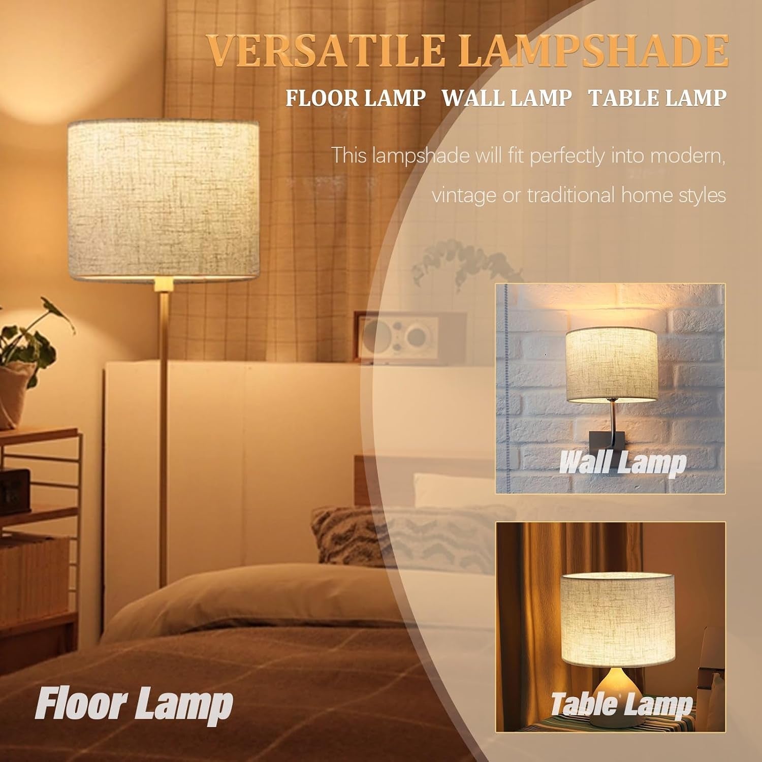 lamp-shade-for-table-lamps-drum-lampshade-for-floor-lamps-13-top-x-13-bottom-x-10-high-large-lamp-shade-beige-modern-fabric-lampshade-easy-assembly-replacement-lamp-shade-spider-fitter