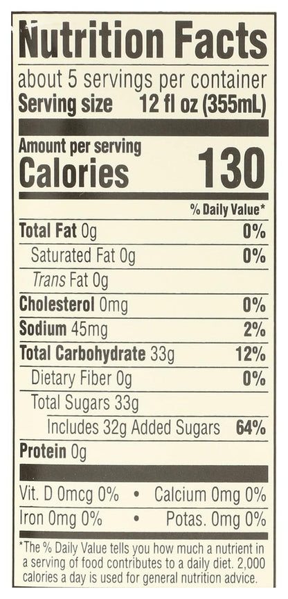 , Organic Lemonade & Black Tea Blend, 64 Fl Oz8