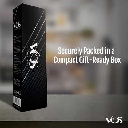 Ceramic Knife Set in Elegant Gift Box, Ceramic Knives Set for Kitchen, Ultra Sharp Kitchen Knife Set with Covers, 4" 5" 6" Paring, Santoku & Chef Knife, Lightweight, Dishwasher Safe (Black Handle)7