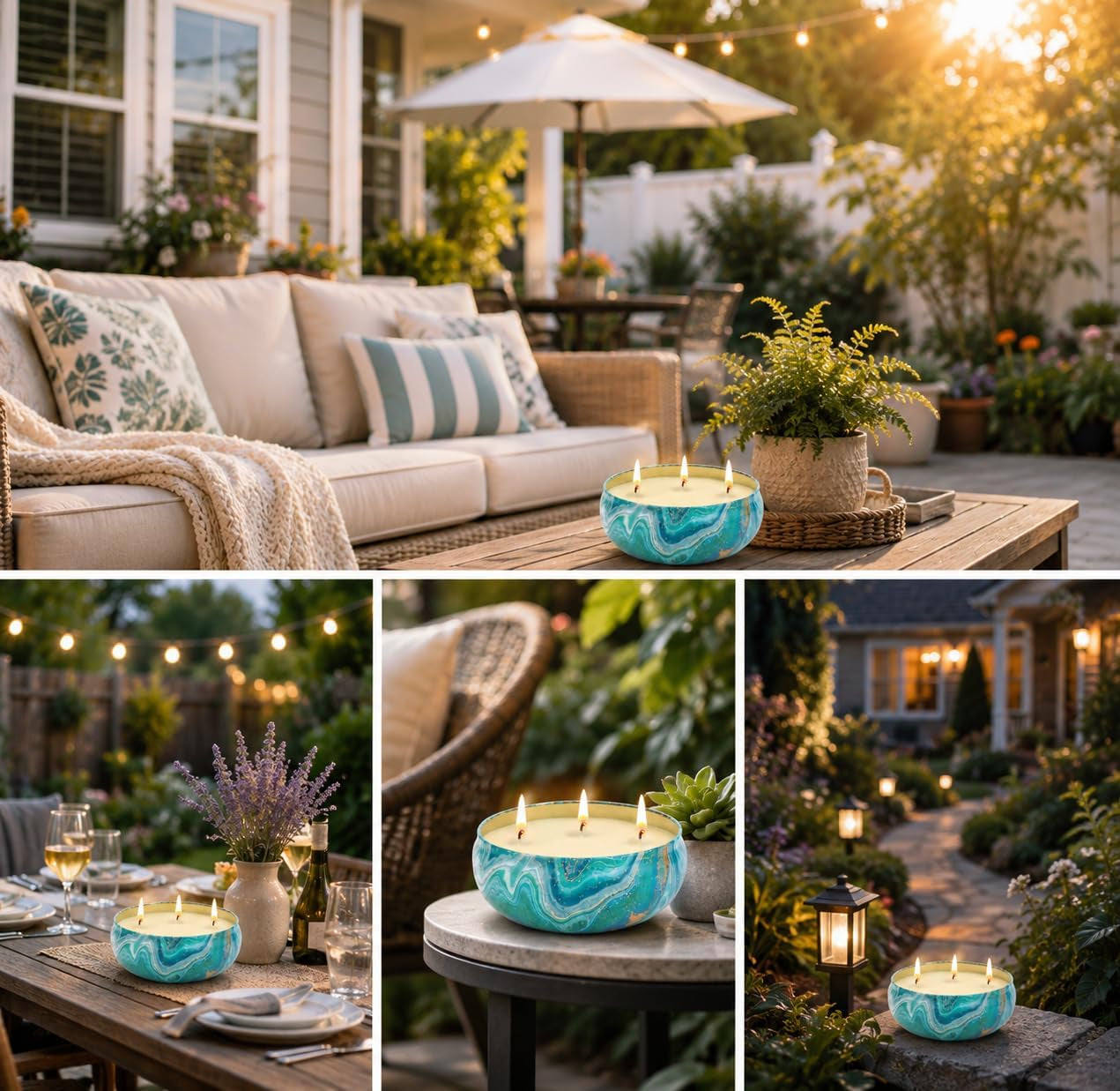 large-citronella-candles-outdoor-decorative-36oz-3-wick-soy-wax-lemongrass-candle-set-scented-candle-jar-candle-bulk-up-to-240hrs-summer-camping-candles-for-patio-garden-balcony-camping-bbq