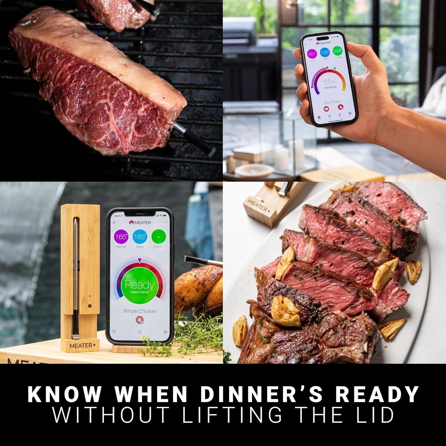 meater-plus-smart-meat-thermometer-honey-bluetooth-165ft-grill-oven-165ft-bluetooth-range-for-bbq-grill-oven-smoker-air-fryer-kitchen-great-for-steak-chicken-turkey-recipes-in-app