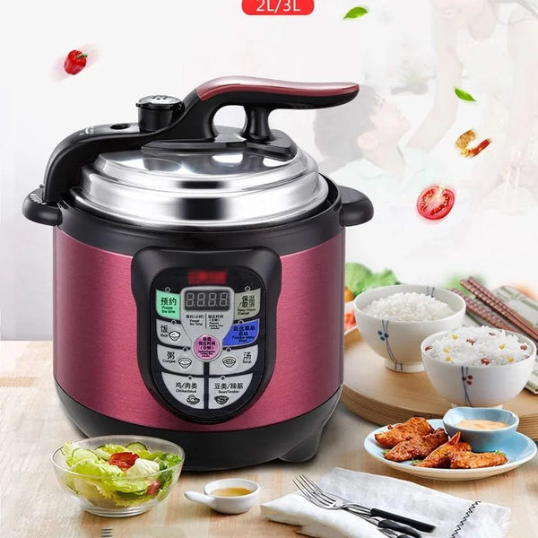 Electric Pressure Cooker Pot Microcomputer Smart Home High Rice Slow2