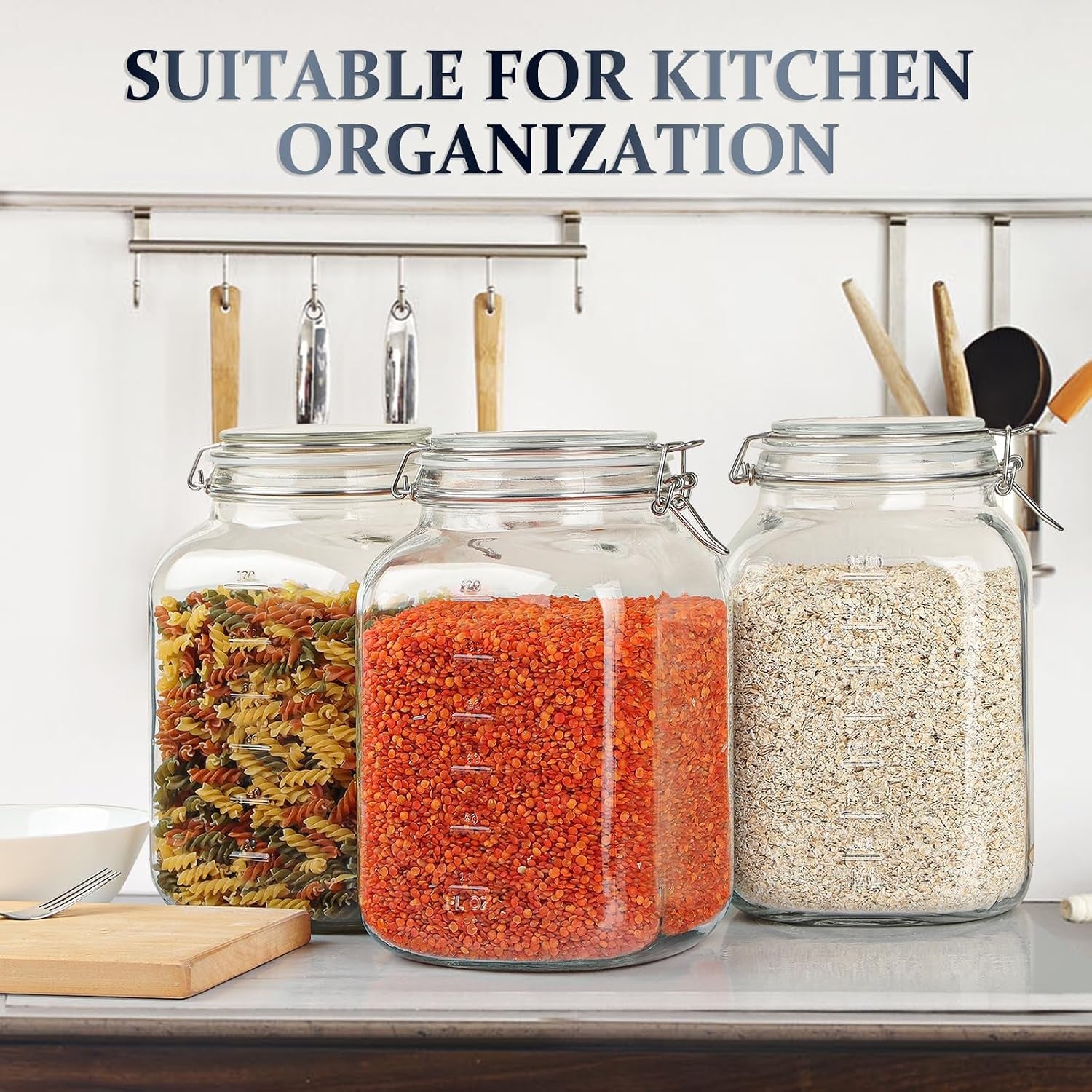 1-gallon-glass-jar-with-airtight-lid-4-3-wide-mouth-mason-jars-bpa-free-leak-proof-lid-square-large-glass-storage-containers-with-2-scale-mark-for-canning-pickled-overnight-oats