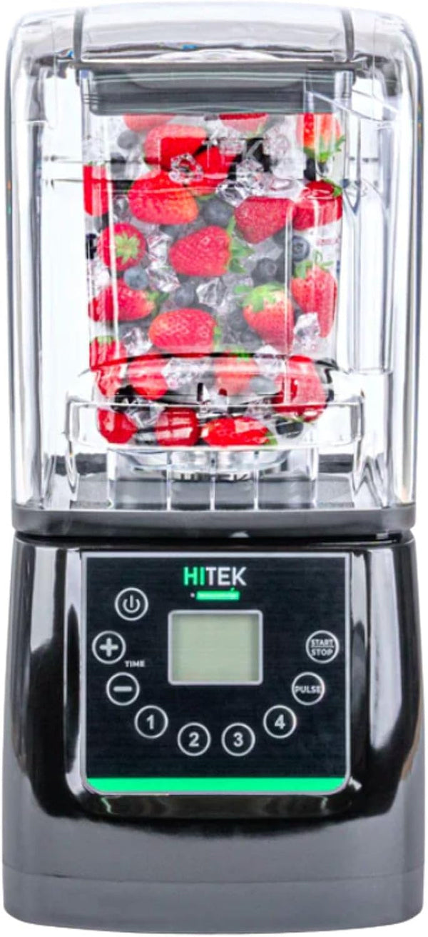 '-Hi Tek 3 HP Commercial Blender, 1 Variable Speed Heavy-Duty Blender - 48-Ounce Tritan Jar, Sound Enclosure, White Plastic, Industrial, Programmable Touchpad6