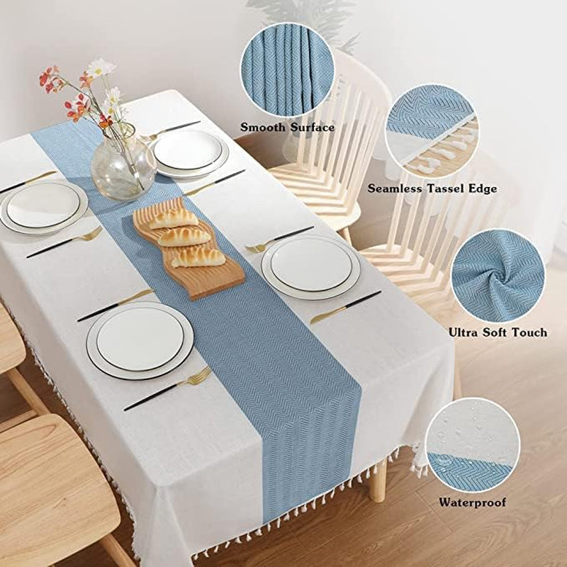 tablecloths-for-rectangle-tables-cotton-linen-table-cloth-waterproof-tablecloth-wrinkle-free-farmhouse-dining-tables-cover-soft-fabric-table-cloths-with-tassels-blue-55-x-70-4-6-seats