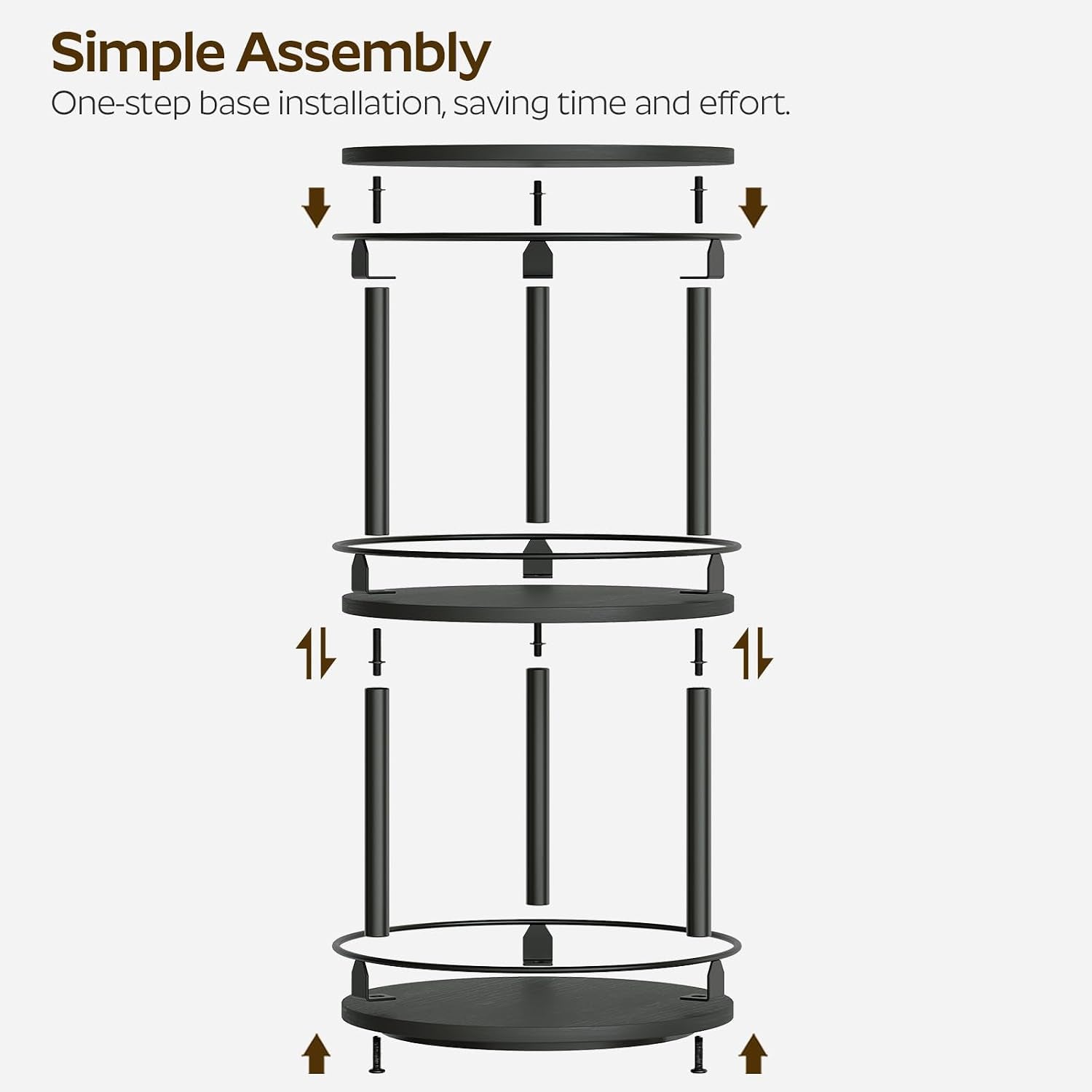 3-tier-lazy-susan-organizer-rotating-spice-rack-spinning-organizer-industrial-turntable-spice-rack-organizer-for-cabinet-kitchen-countertop-pantry-black-sr23bk