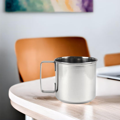 Metal Drinking Cup, 12 Ounce, Silver6