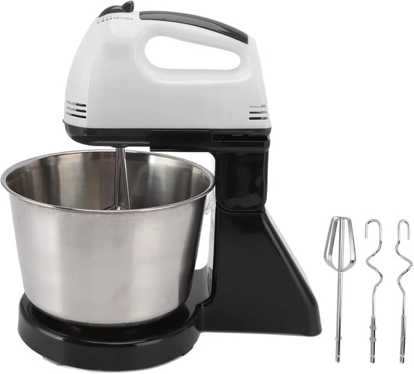 Electric Stand Mixer, Household Automatic Mixer Time Saving Lightweight 50 to 60Hz Multipurpose US Plug 110V with Handle for Stirring7