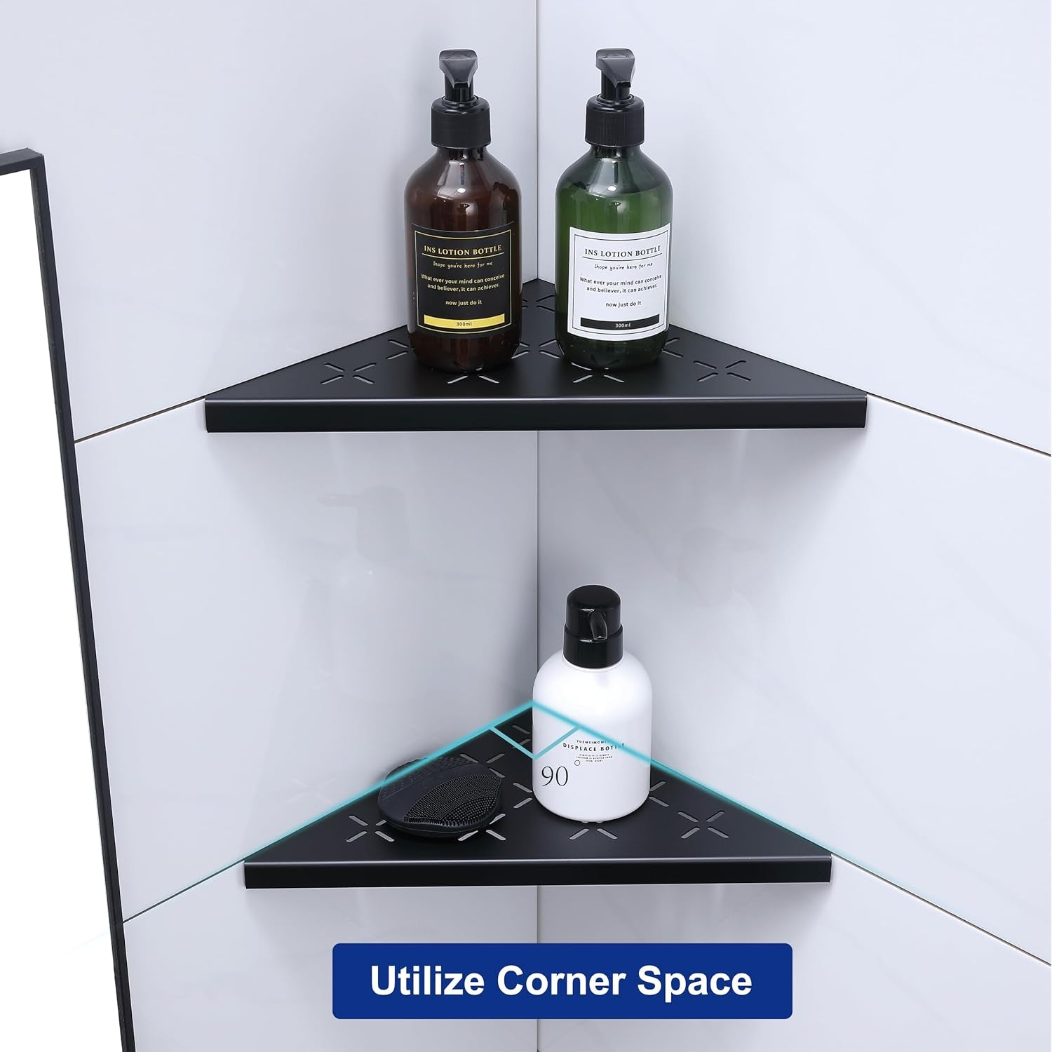 10-corner-shower-shelf-2-pack-shower-shelves-sus304-stainless-steel-bathroom-shelves-for-tile-walls-recessed-corner-shelf-organizer-rack-no-drilling-matte-black