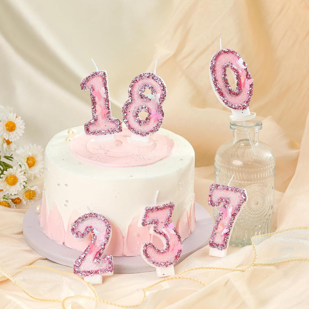 number-1-pink-butterfly-birthday-candles-butterfly-themed-number-candles-cake-number-candles-party-celebration