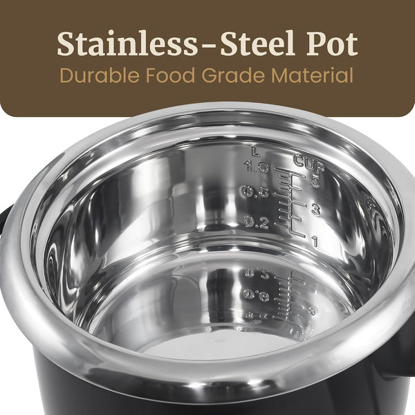 ERC2001BX 10-Cup Rice Cooker, Surgical Grade Stainless Steel |  ERC2001BX 10-Cup Rice Cooker, Surgical Grade Stainless Steel4