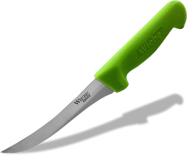 5" Boning Knife for Meat Processing: High-Carbon Stainless Steel Filet Knife, Curved, Semi-Stiff Blade for Deer, Brisket Trimming & Butchery1