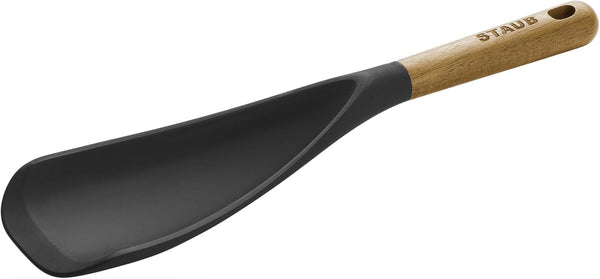 Staub Silicone with Wood Handle Cooking Utensil, Multi-Function Spatula Spoon1