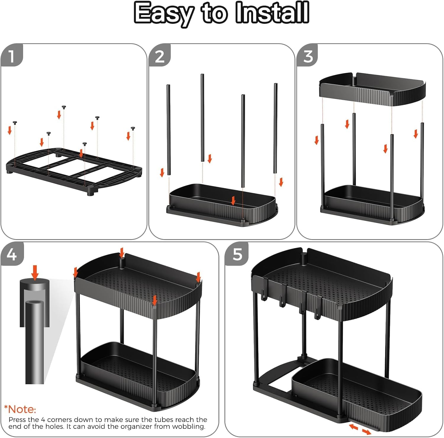 2-packs-under-sink-pull-out-storage-organizers-12-8-inches-black