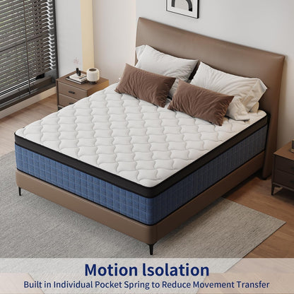 14 Inch Queen Mattress,Queen Size Mattress in a Box,Gel Memory Foam7
