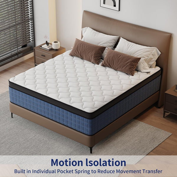 14 Inch Queen Mattress,Queen Size Mattress in a Box,Gel Memory Foam7