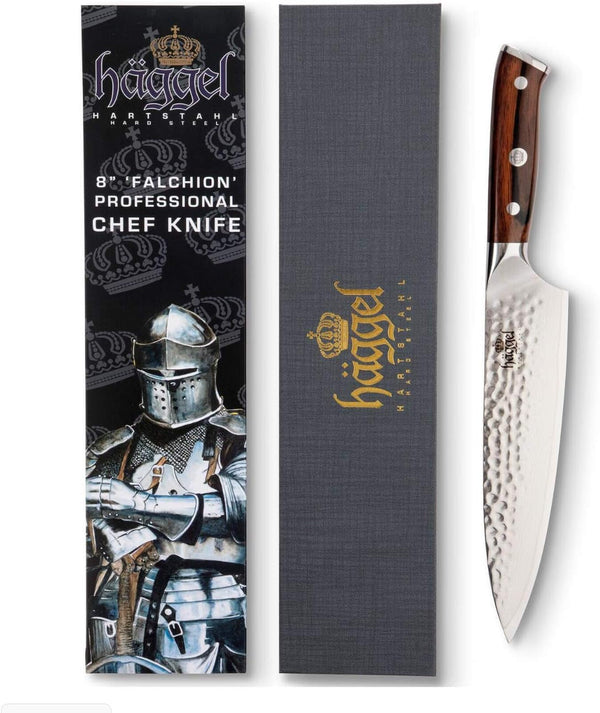 Professional Chef Knife for All-Around Food Preparation Ultra-Sharp 8 Inch Kitchen Knife Hand Hammered VG10 Stainless Steel Knife Best Gifts for Chefs9