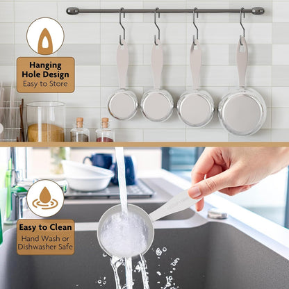 1PCS 1Cup(250Ml) Stainless Steel Measuring Cup, Heavy-Duty Metal Scoop5