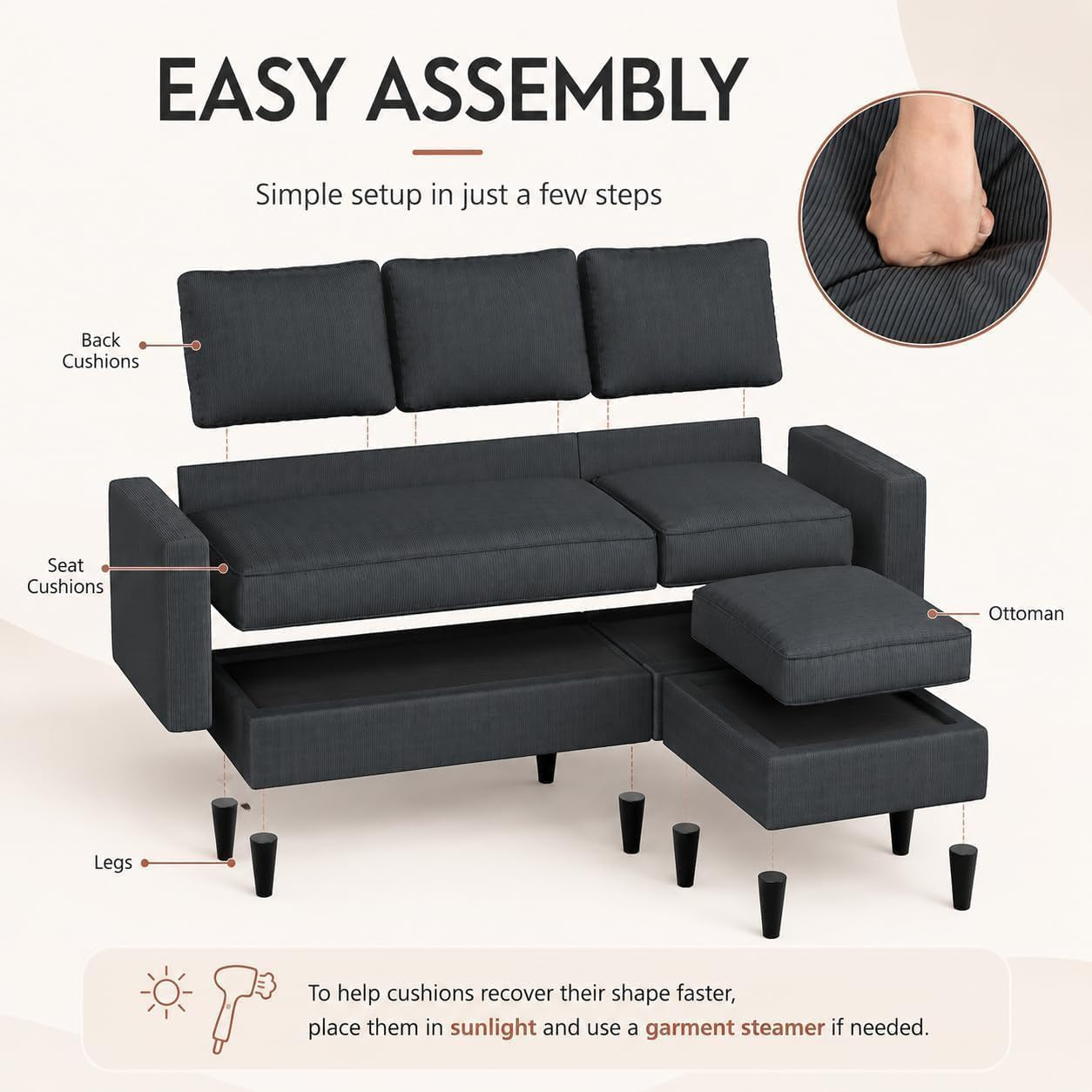 73-6-l-shaped-small-sectional-sofa-with-ottoman-gray