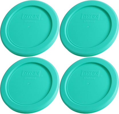 7202-PC (1-Cup) Green Food Storage Lid (4-Pack) - Made in USA | Bpa-Free Plastic | Spill-Reducing Closure | Lightweight Construction | Kitchen Organization1