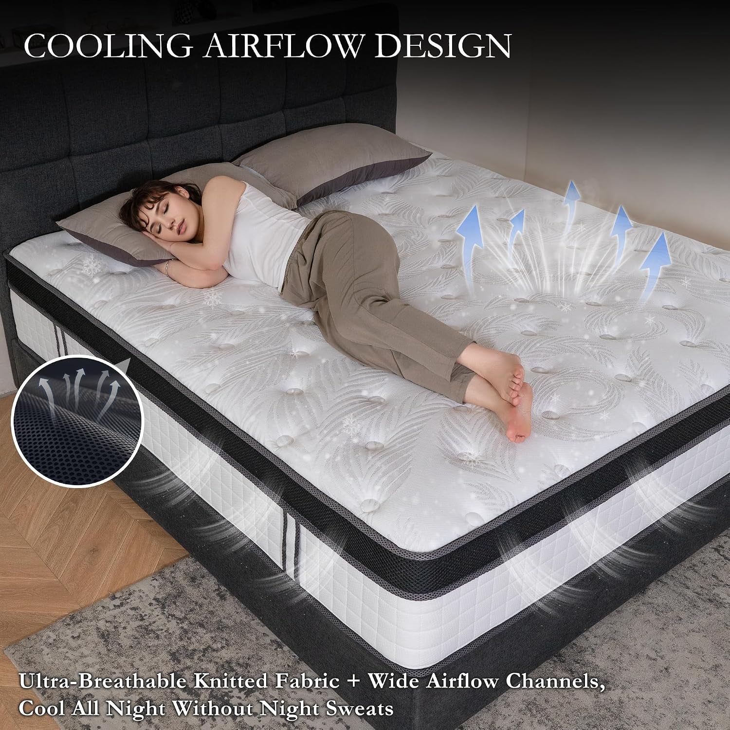 full-plush-12-inch-cooling-gel-memory-foam-hybrid-mattress