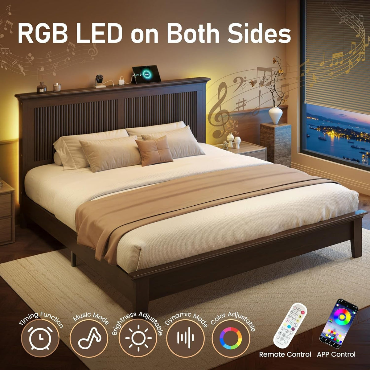 wood-queen-bed-solid-wood-bed-with-tall-headboard-american-vintage-design-queen-bed-with-charging-station-rgb-led-wood-slats-support-noise-free-sturdy-structure-easy-assembly-walnut