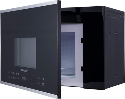 24 In. Stellar Coll 1.3 Cu Ft over the Range Microwave, Vent Fan, Stainless |  COS-2413ORM1SS 1000W, Touch Presets, Black Glass, Sensor Cooking, Automatic Defrost, LED Light, Child Safety Lock8