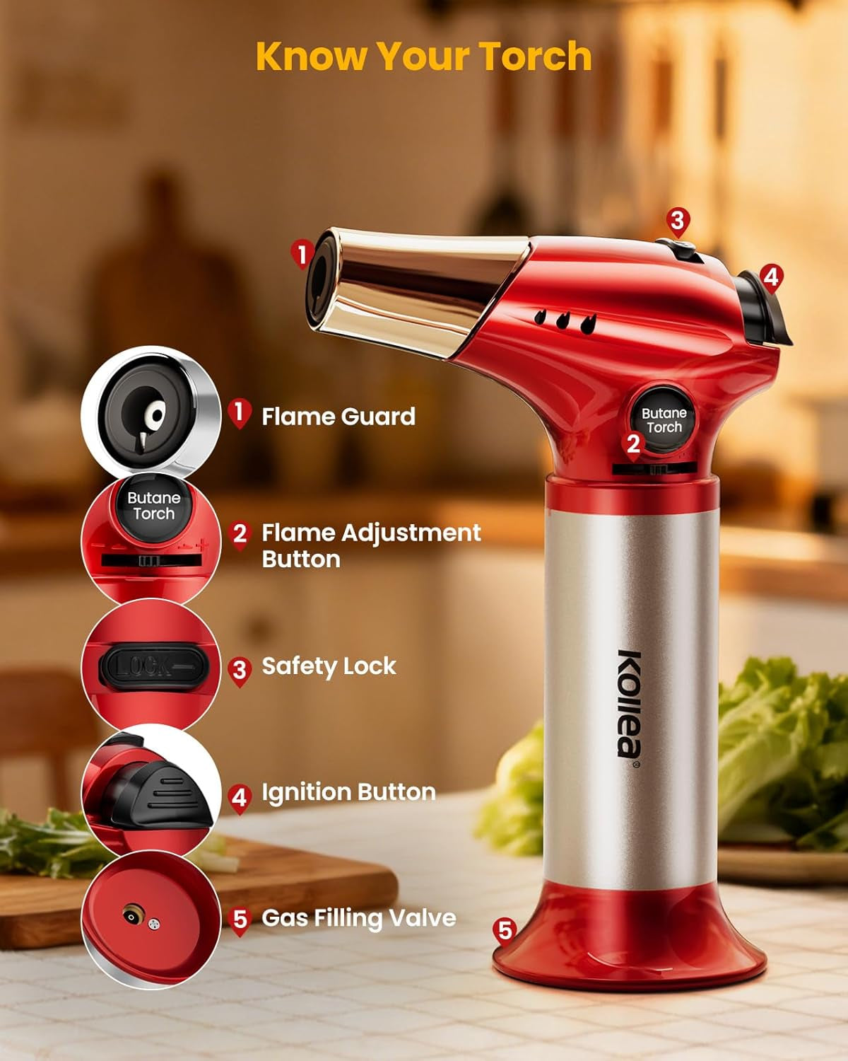 culinary-torch-refillable-butane-kitchen-torch-with-lock-red-adjustable-flame-ideal-torch-for-creme-brulee-baking-cooking-and-food-prep-with-easy-ignition-gas-not-included
