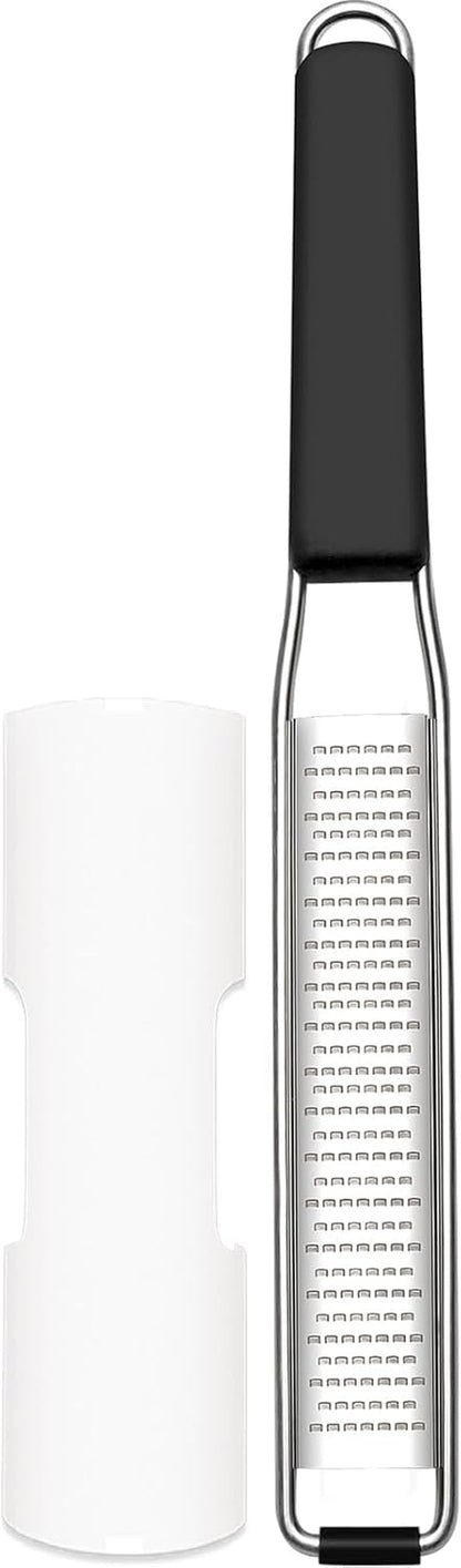Lemon & Citrus Zester, Cheese Graters with Stainless Steel Sharp Blade for Parmesan Cheese, Ginger, Garlic, Nutmeg, Chocolate, Vegetables, Fruits, Dishwasher Safe Shredder Fine Blade1