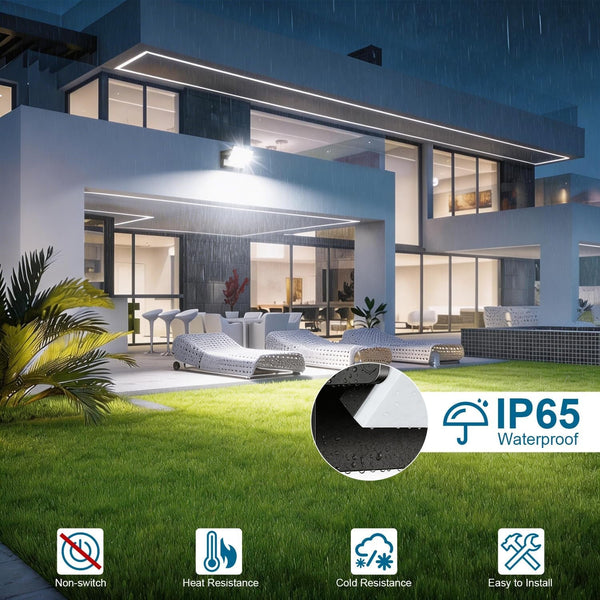 60W LED Outdoor Wall Lights 360° Rotatable 5000K IP653