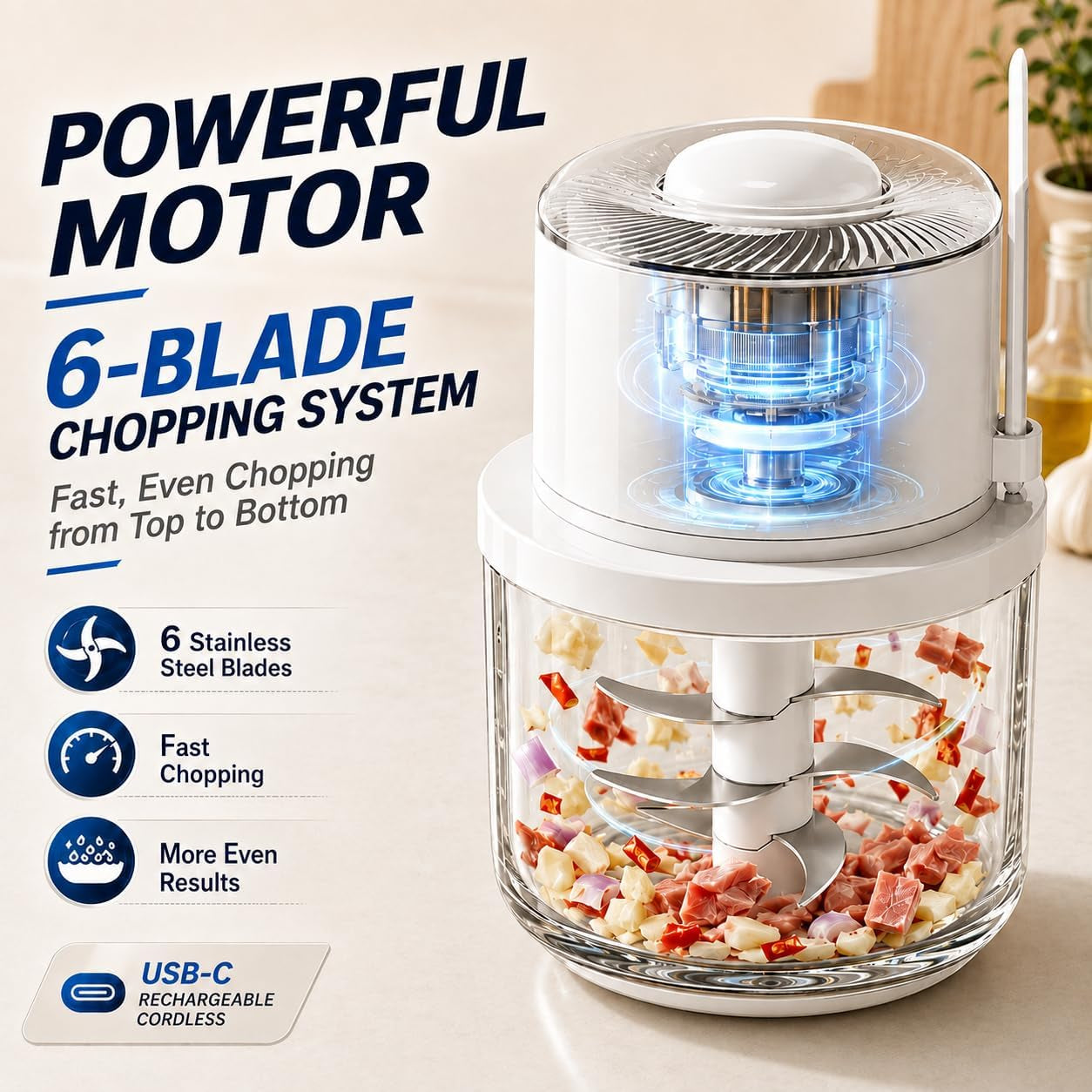 electric-garlic-chopper-350ml-portable-usb-rechargeable-veggie-chopper-glass-bowl-mini-food-processor-wireless-garlic-grinder-masher-onion-chopper-for-ginger-chili-fruit-meat-etc