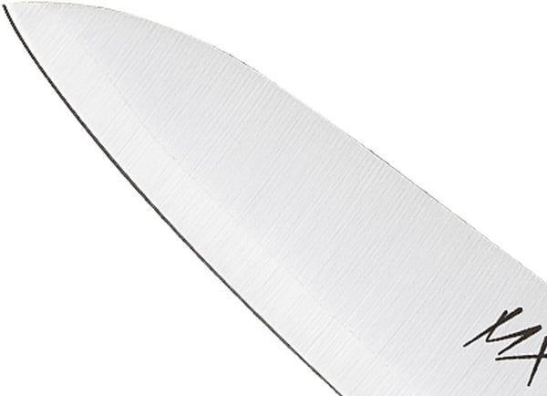MX3 Premium San Mai VG-10 Steel Core Blade Santoku Knife, 185Mm 7 Inch,Black4