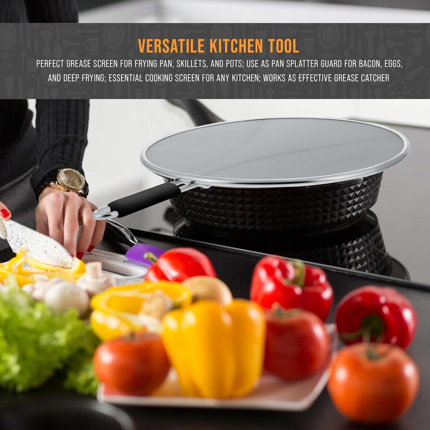 3-piece-stainless-steel-splatter-guard-set-13-11-5-9-5-fine-mesh-cover-grease-oil-splatter-screen-for-frying-pan-cooking-pots-with-resting-feet-comfort-grip-handles