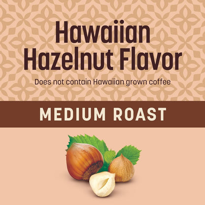 Hawaiian Hazelnut Coffee Can, Medium Roast, 10 OZ, 3Pk | Ideal for French Press & Drip Coffee Maker, 100% Arabica Coffee, Easy-To-Brew Ground Coffee, Freshness-Sealed Steel Can2