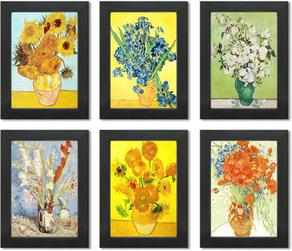 5X7 Picture Frame Set of 6 with Real Glass for Pictures 4X6 with Mat or 5X7 without Mat, Wall or Tabletop Gallery Photo Frames in Black9