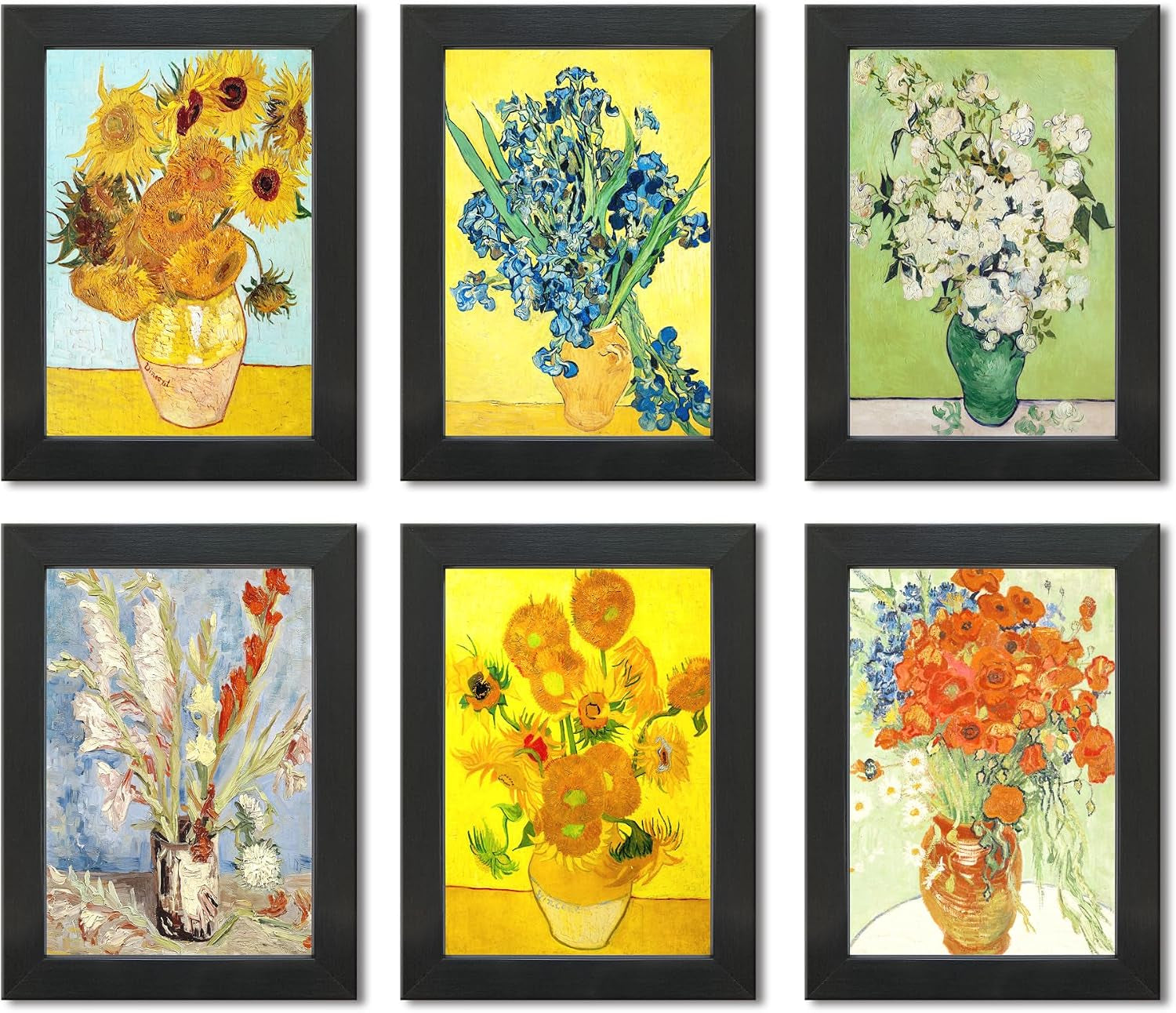 5x7-picture-frame-set-of-6-with-real-glass-for-pictures-4x6-with-mat-or-5x7-without-mat-wall-or-tabletop-gallery-photo-frames-in-black
